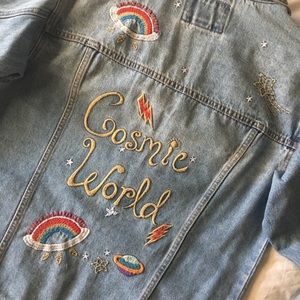 Embroidered Denim Jacket